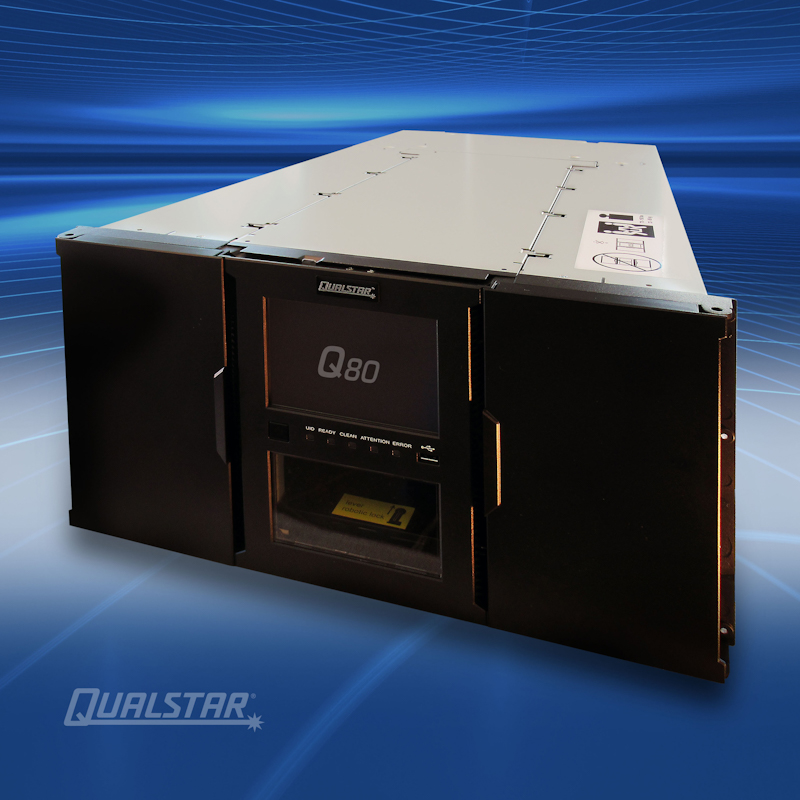 Qualstar Q80 – bis zu 560 fach expandable LTO Library